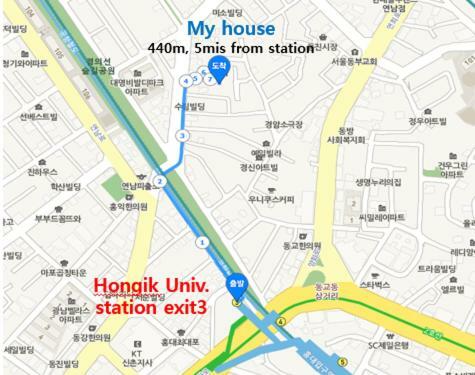 ソウル特別市Lovely House Hongdaeアパートメント エクステリア 写真